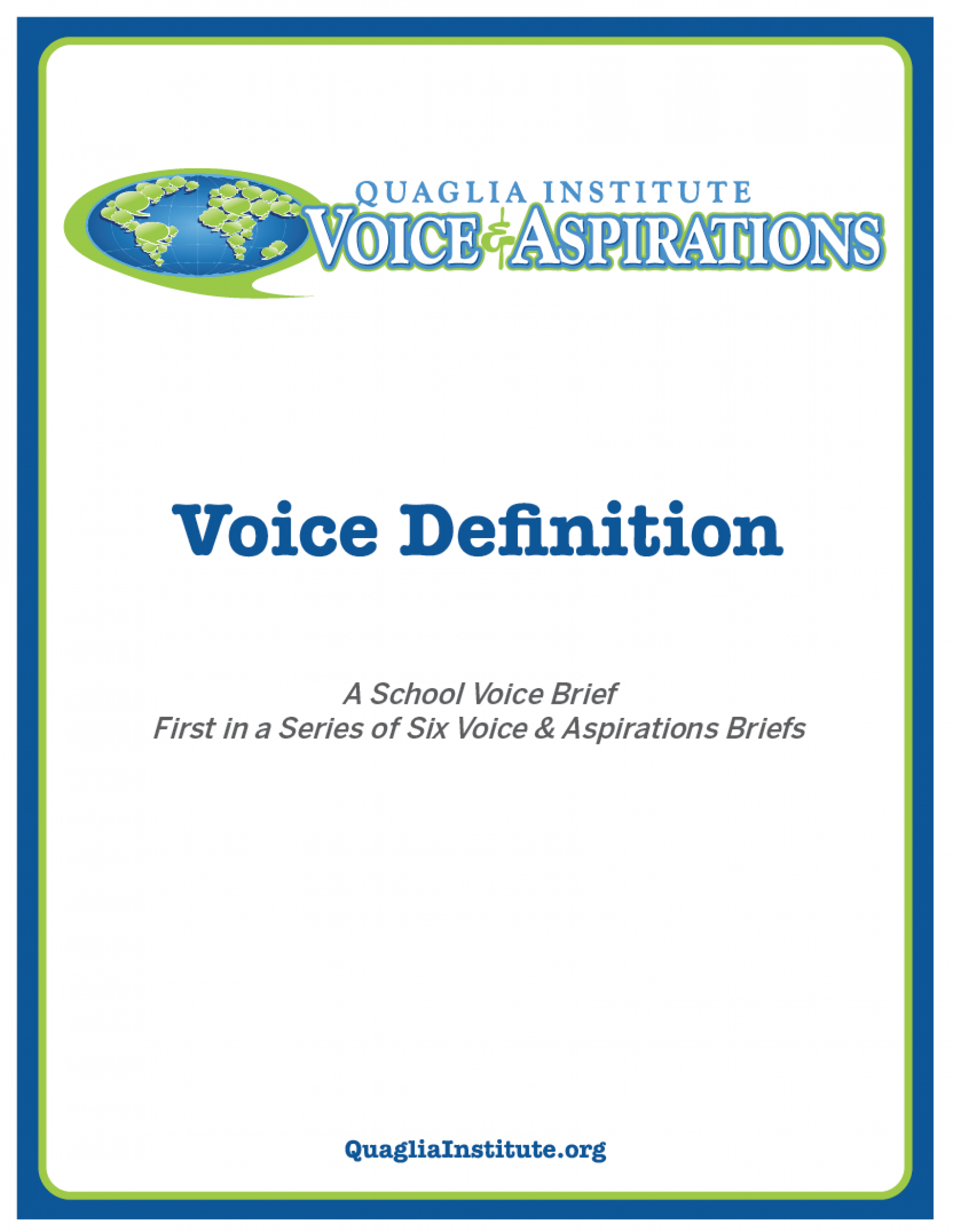 Voice Definition