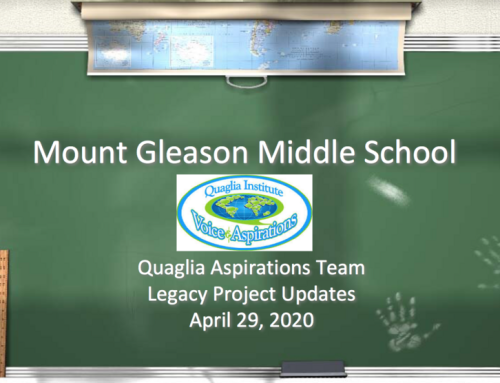 Mount Gleason Middle School Legacy Project