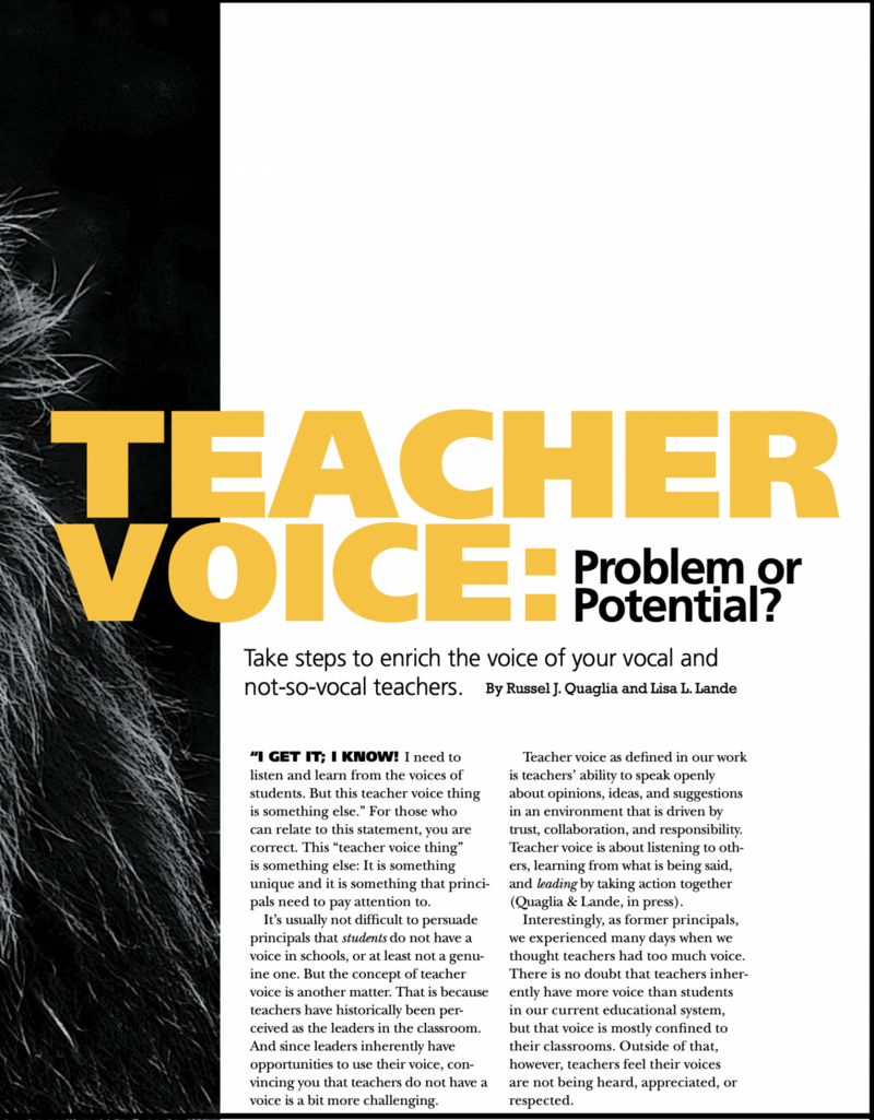 staff-publications-teacher-voice-problem-or-potential